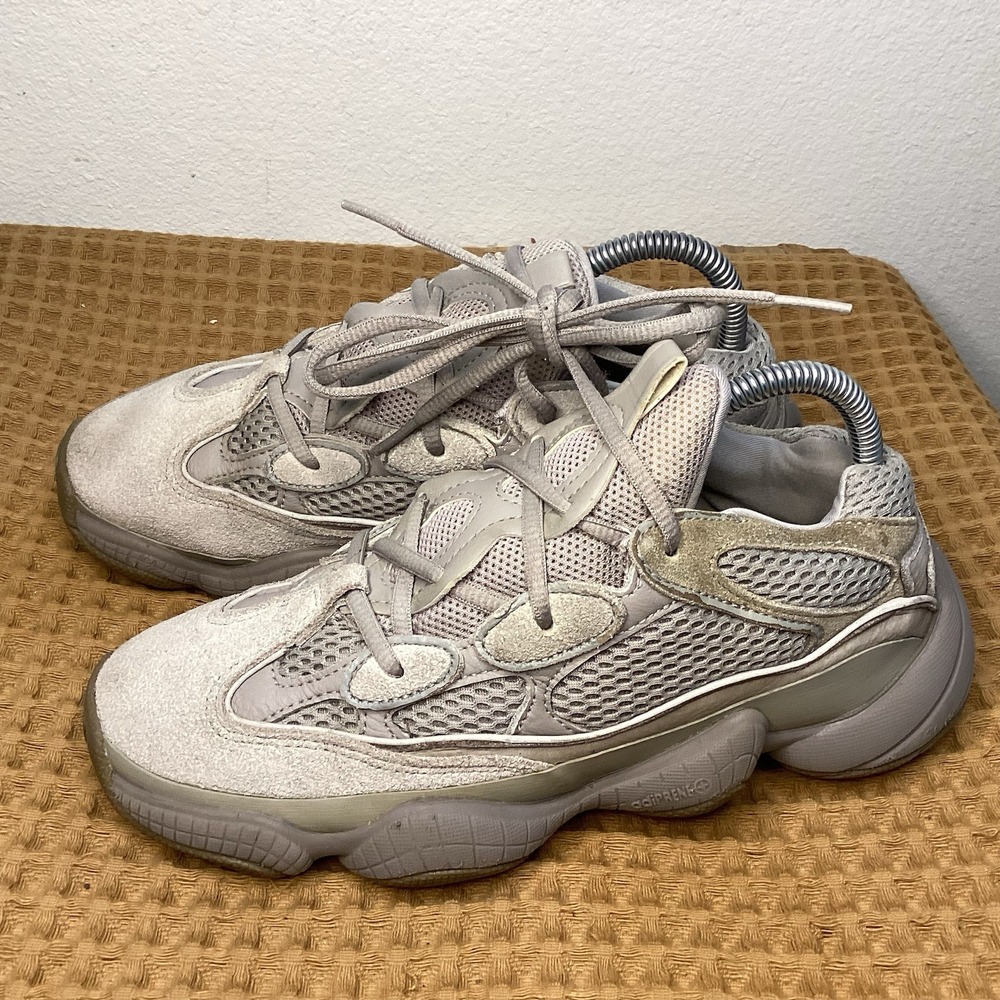 Adidas Yeezy 500 Ash Grey GX3607 Men's Sz 6.5 Low Top Suede Athletic Sneaker